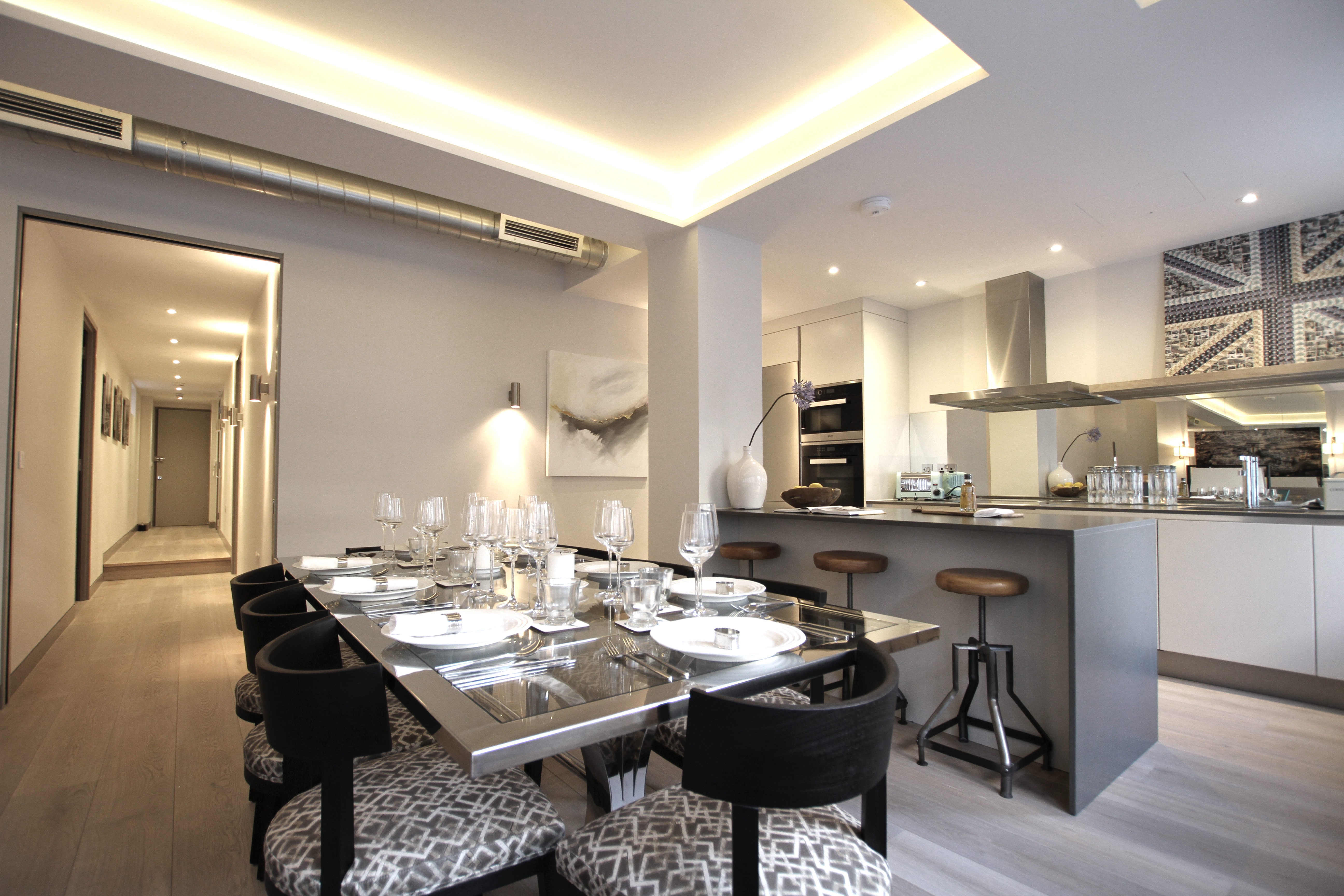 Architectural interior detail